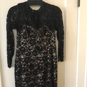 Maggy London Black Lace Dress 6P